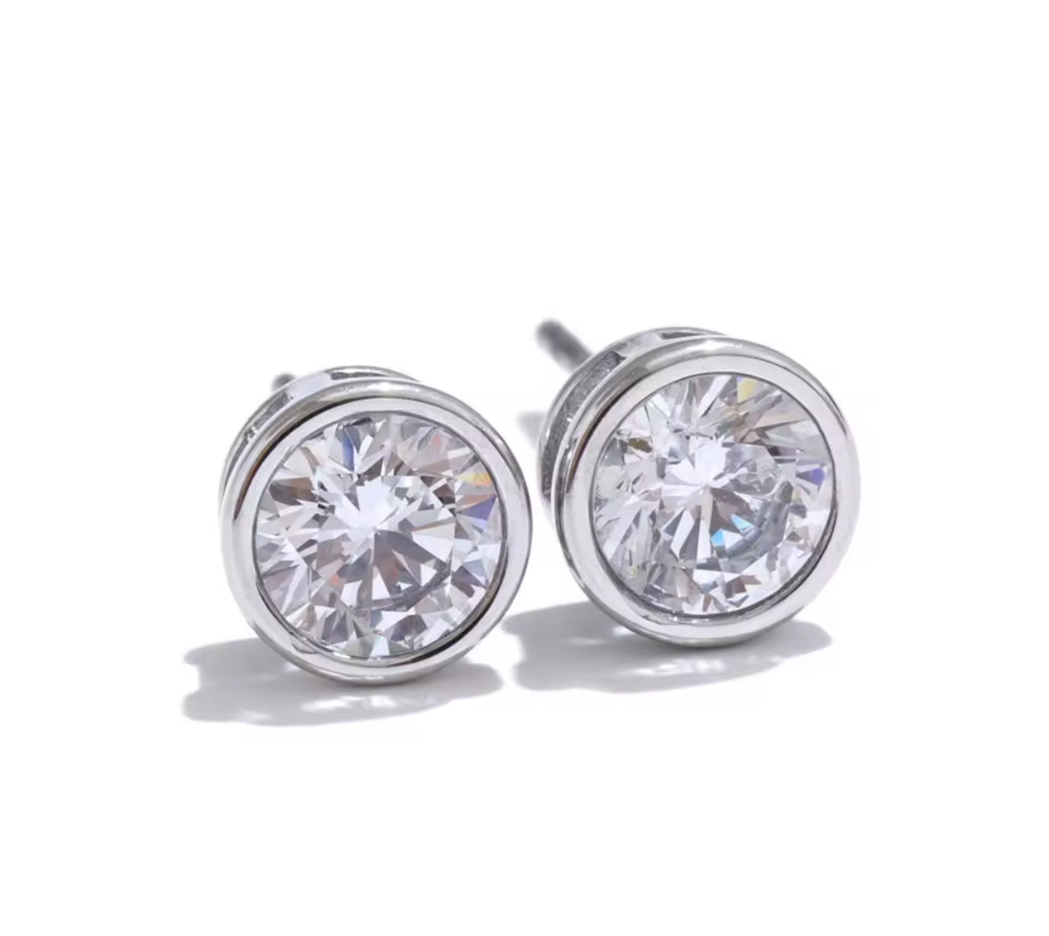 Silver Stud Earrings