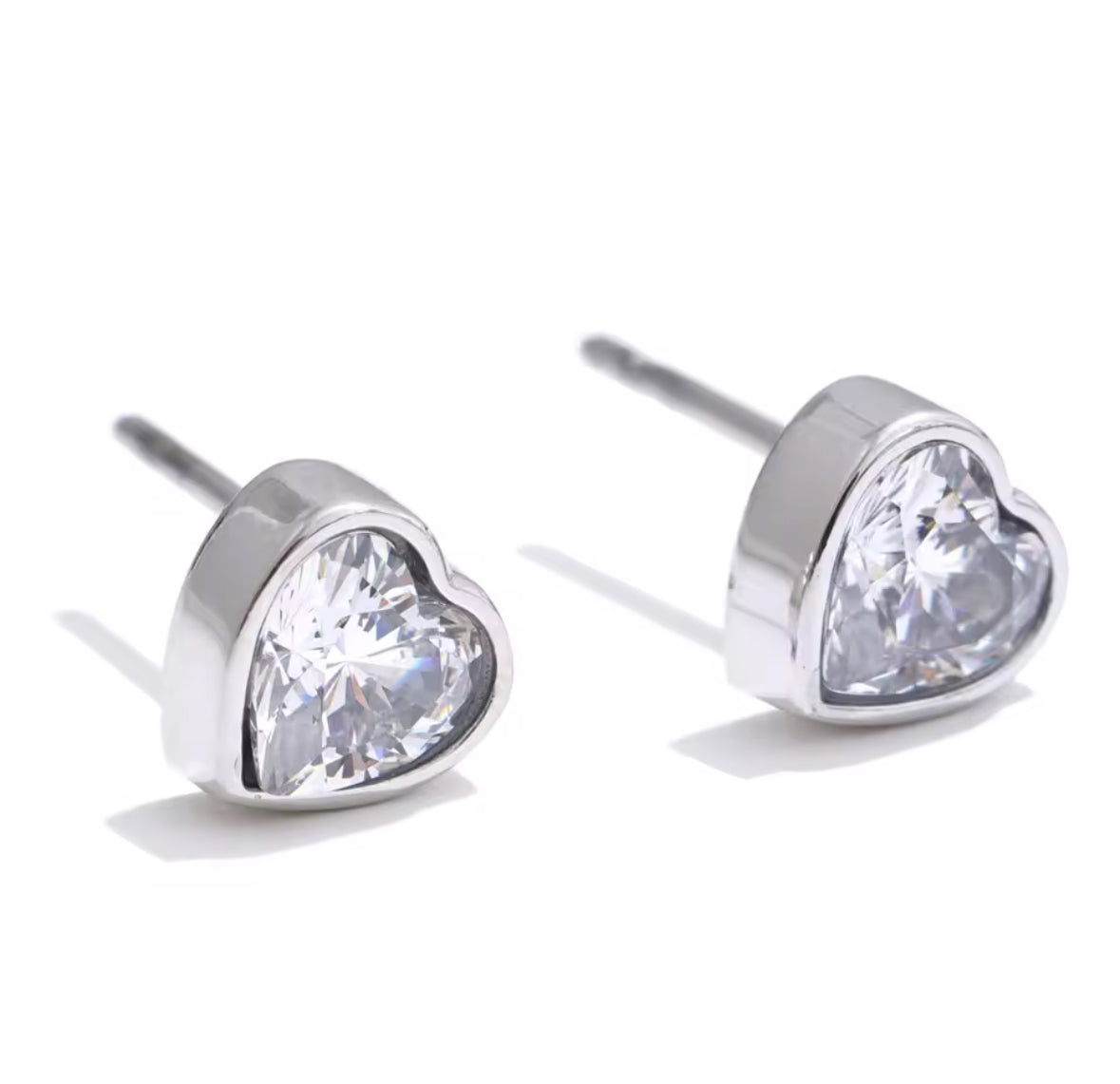 Silver Stud Earrings