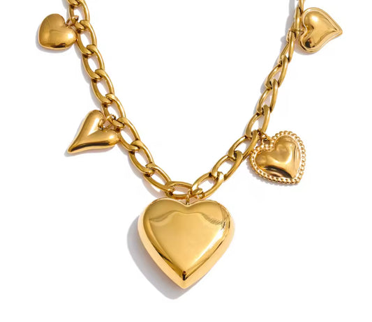 Hearts Necklace