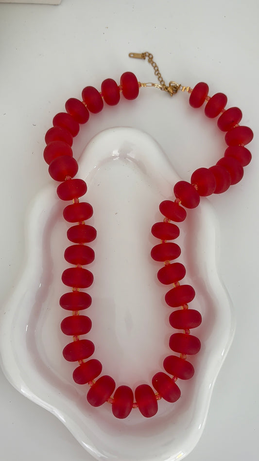 Red Muse Necklace