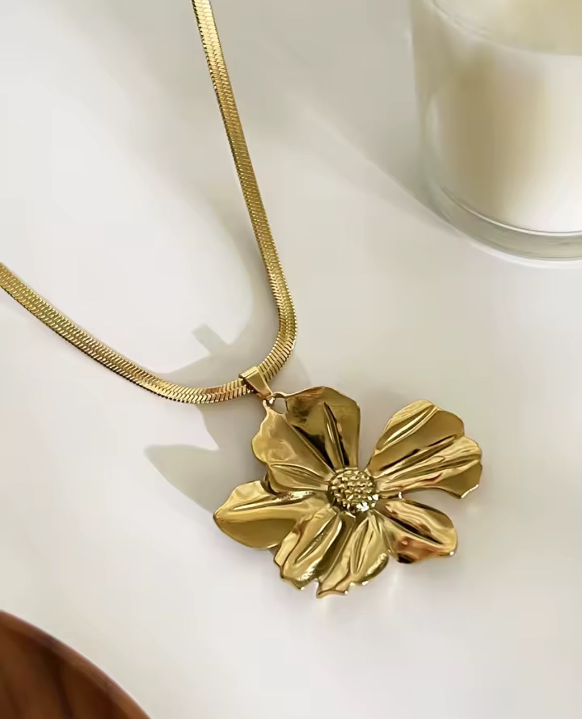 Chunky Flower Necklace