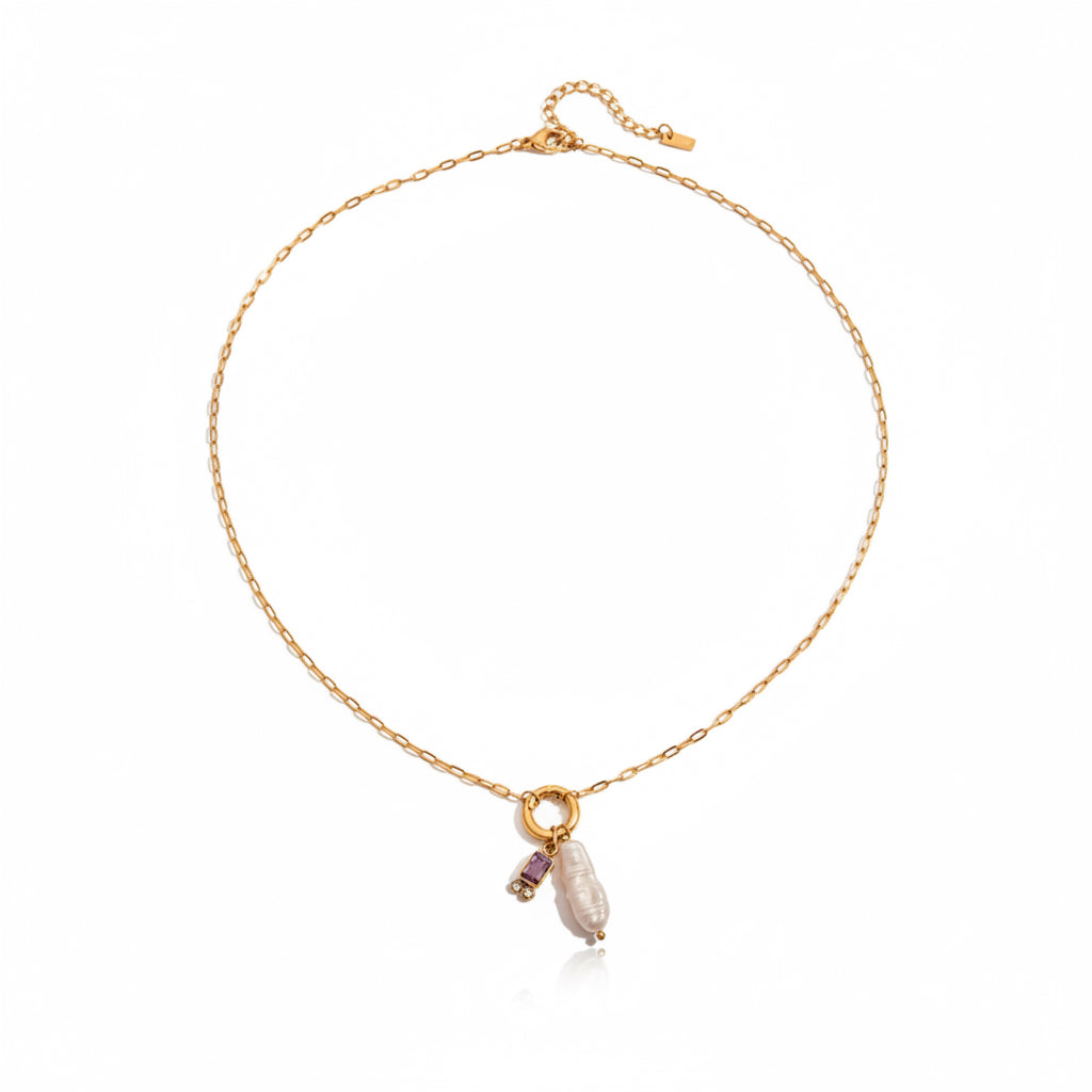 Birthstone Necklace (febrero)