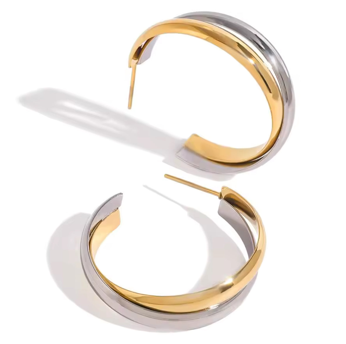 Two Tones Earrings