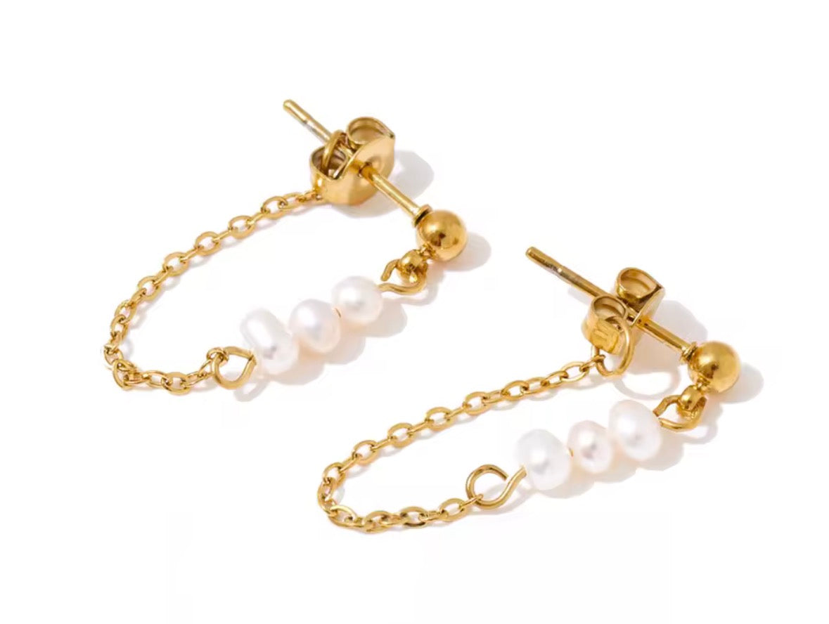 Perla chain Earrings