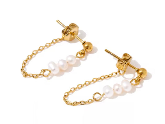 Perla chain Earrings