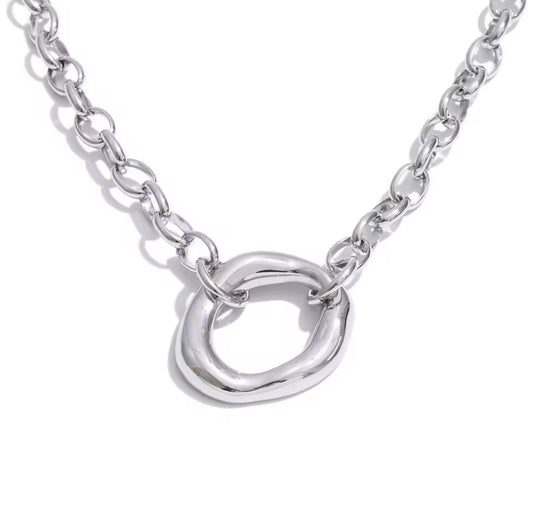 Alisa Silver Necklace