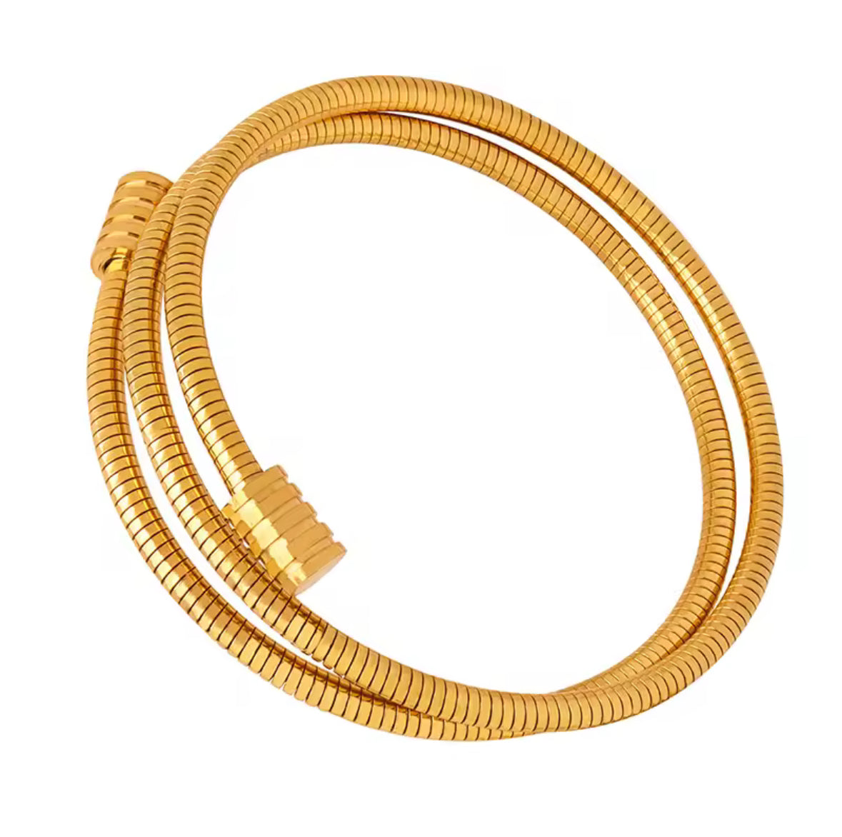Doble Bangle Gold