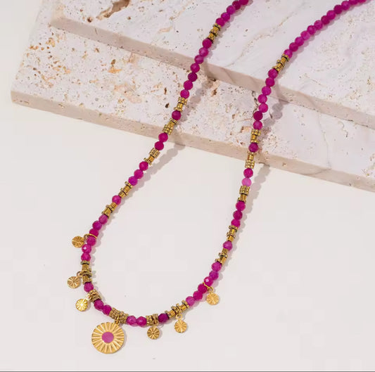 Pink Necklace