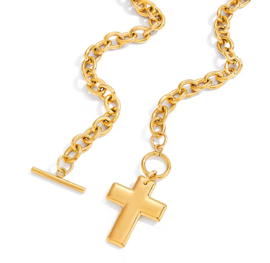 Gold cross