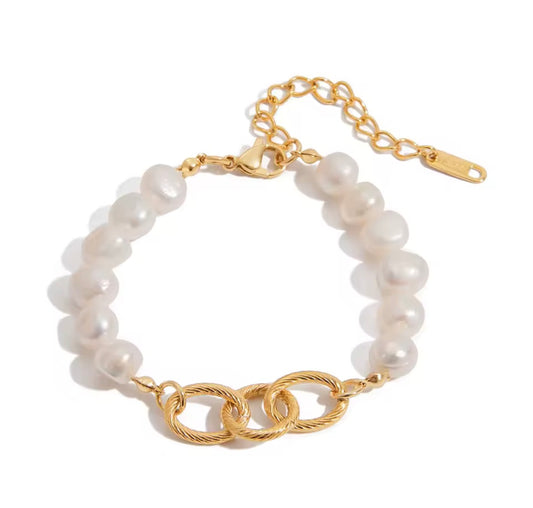 Pearl Nala Bracelets 8”