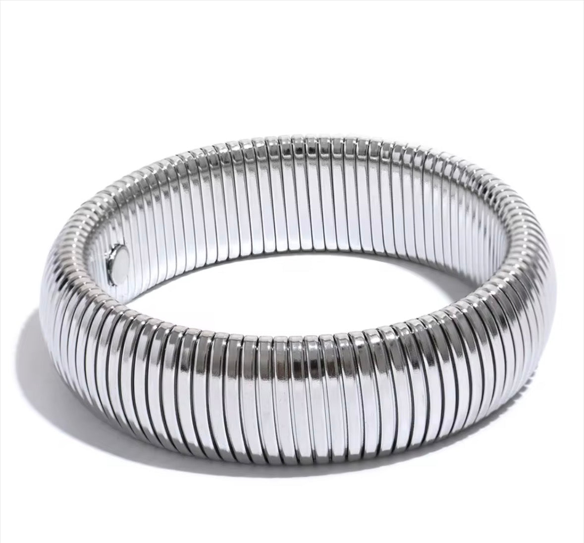 Silver bangle