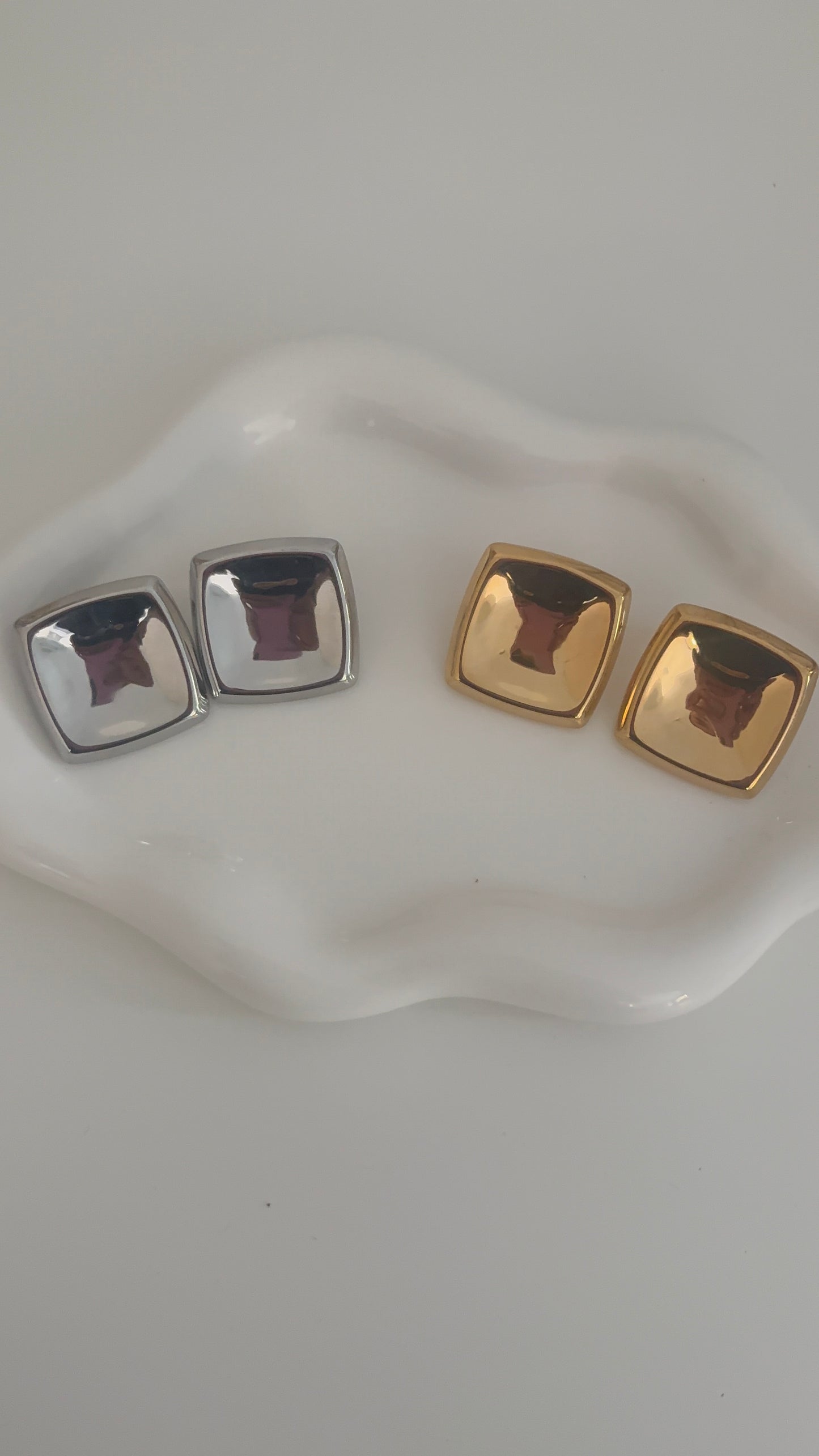 Greta Silver Earrings