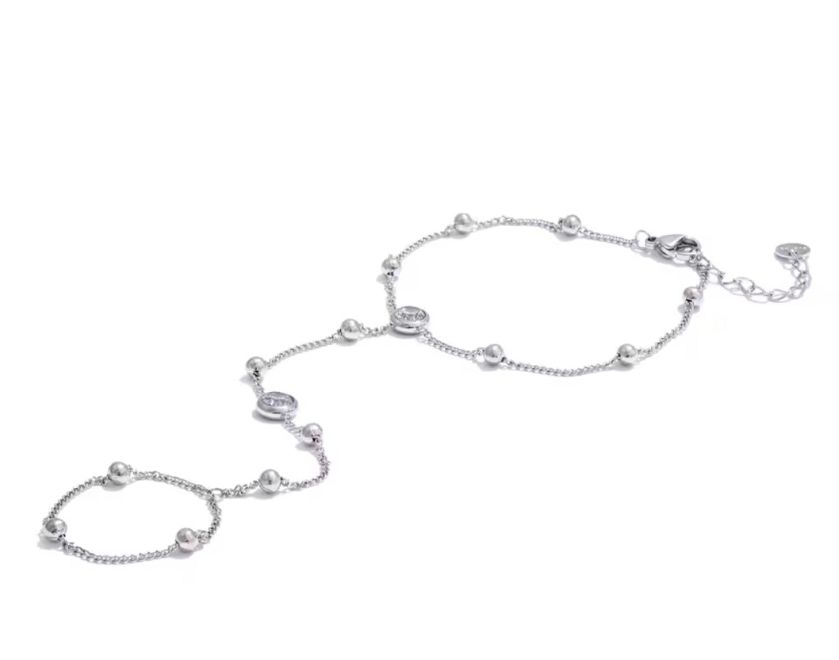 Silver Hand Chain