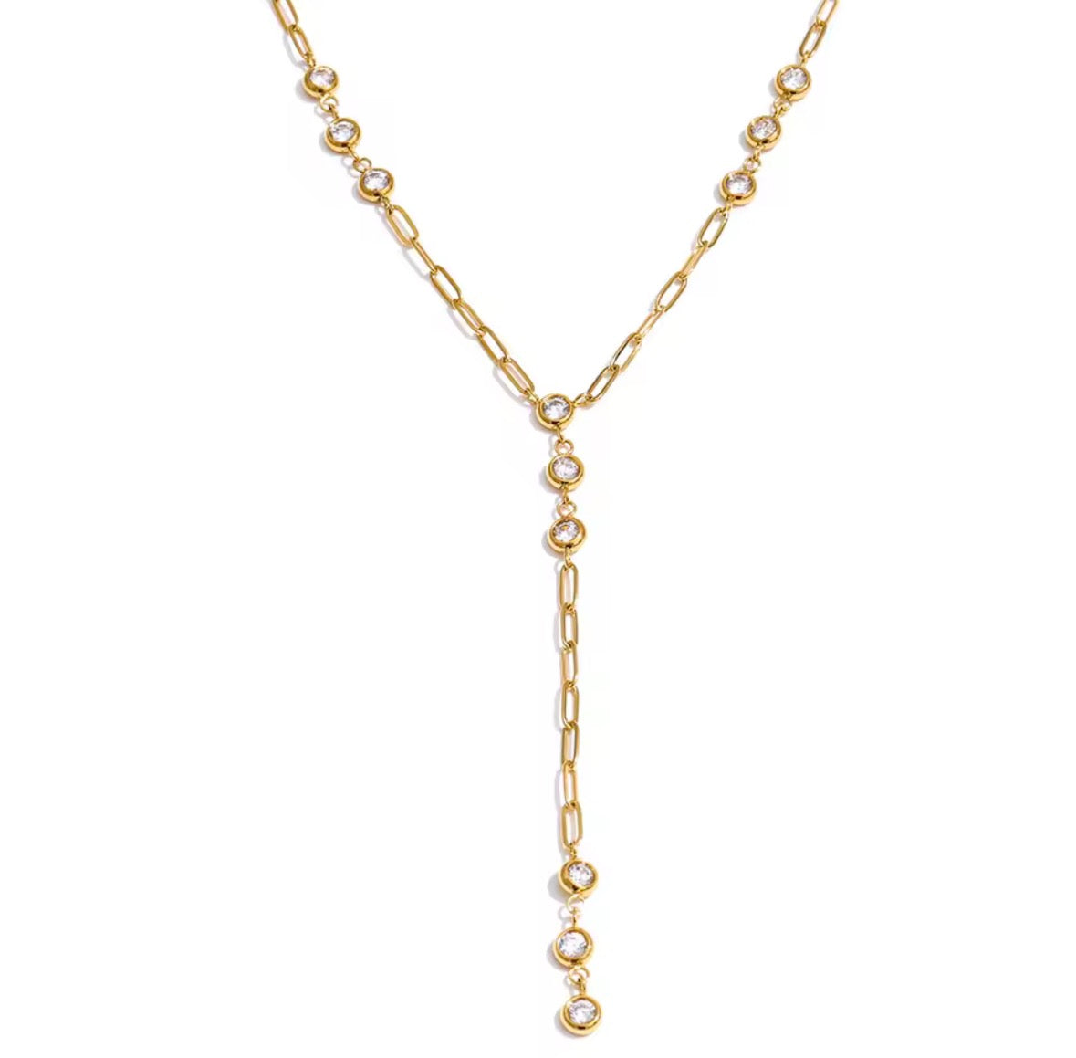 Dainty Lariat Necklace