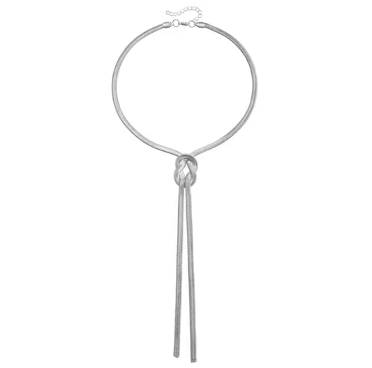 Gianna Silver Necklace